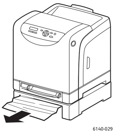 XEROX PHASER 6140 - Elimination des bourrages dans le chargeur 250 feuilles - 2