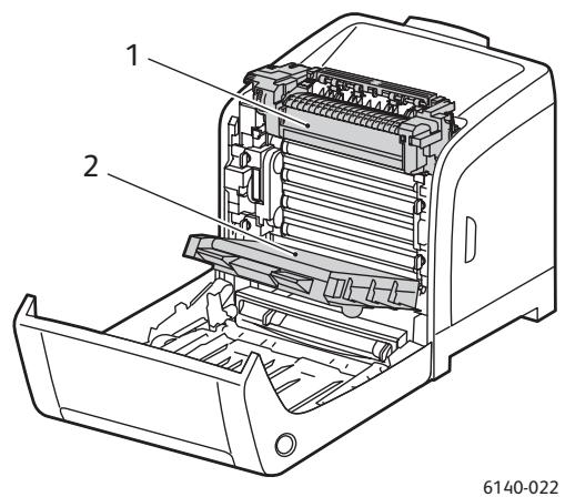 XEROX PHASER 6140 - Nettoyage de l'intérieur - 1