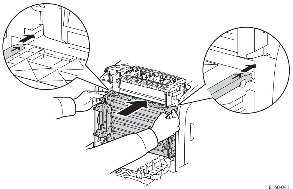 XEROX PHASER 6140 - Réinstalléz l'unité imageur : - 1