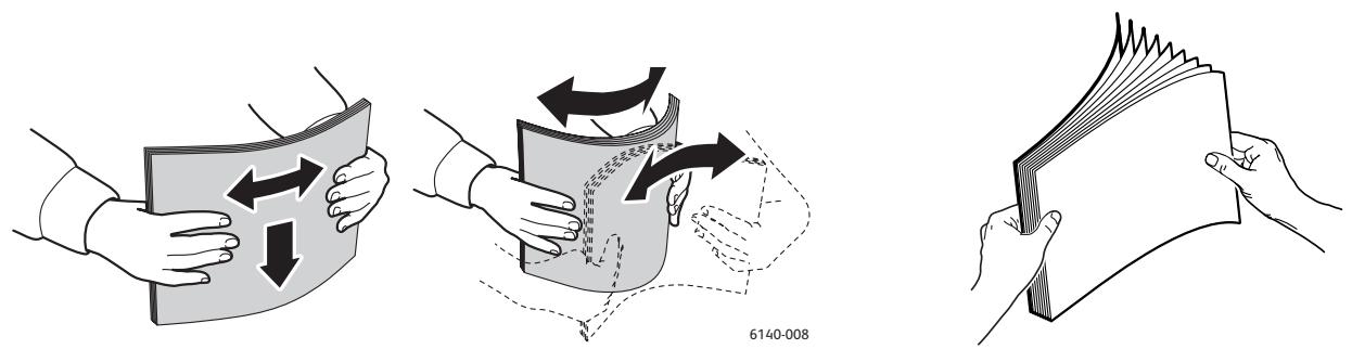 XEROX PHASER 6140 - Chargement du papier dans le bac 1 - 4