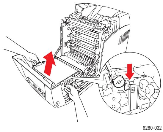 XEROX PHASER 6280 - Bourrages de papier dans l'unité recto-verse. - 3