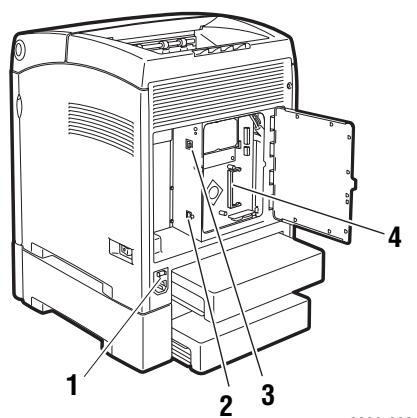 XEROX PHASER 6280 - Vue arrière - 1