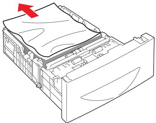 XEROX PHASER 6280 - Bourrages de papier dans le chargeur optionnel - 2