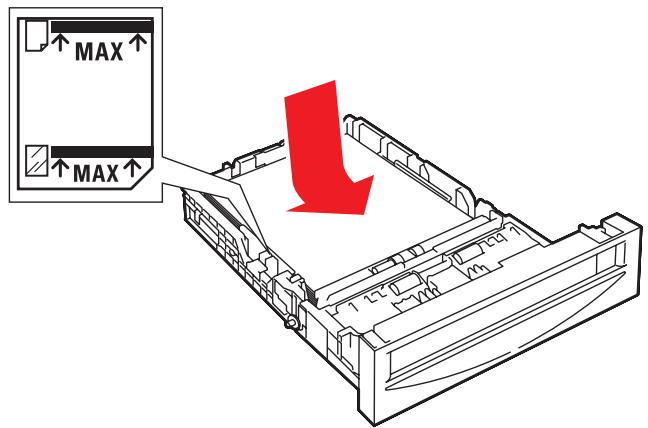 XEROX PHASER 6280 - Impression sur du papier glacé à partir des bacs 2 et 3 - 5