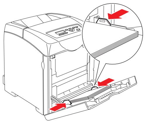 XEROX PHASER 6280 - Chargement du papier dans le bac 1 (MPT) - 4