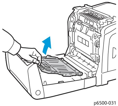XEROX PHASER 6500 - Elimination des bourrages au niveau de l'unité recto-verse - 4
