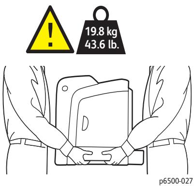 XEROX PHASER 6500 - Déplacement de l'imprimante - 4