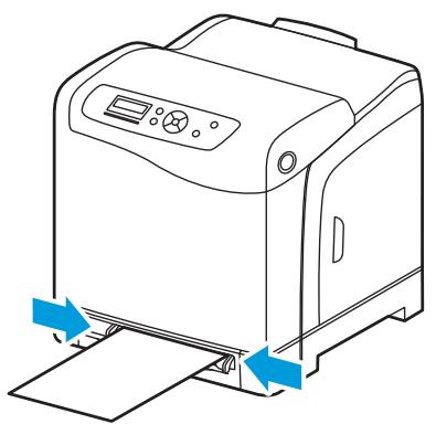 XEROX PHASER 6500 - Impression sur un support cartonné glacé à partir de la fente d'alimentation manuelle - 1
