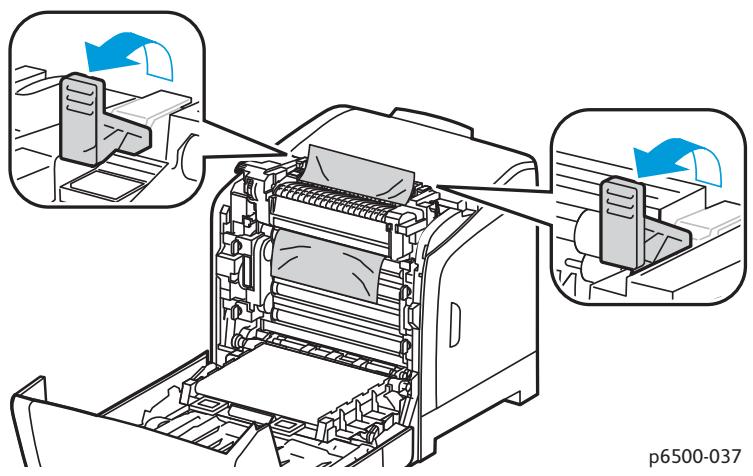 XEROX PHASER 6500 - Elimination des bourrages dans le fuser - 4