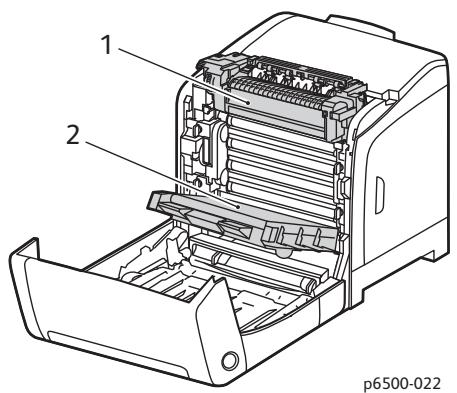 XEROX PHASER 6500 - Nettoyage de l'intérieur - 2