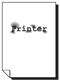 XEROX PHASER 7500 - L'encre se détache après l'impression - 1