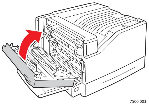 XEROX PHASER 7500 - Bourrage dans le bac 1 (MPT) - 2