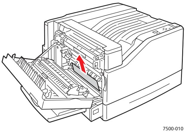 XEROX PHASER 7500 - Bourrage dans le bac 1 (MPT) - 1