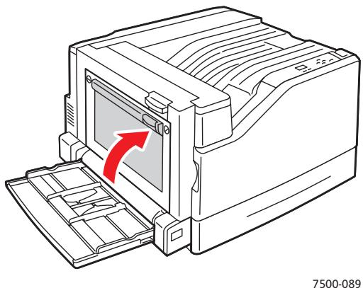 XEROX PHASER 7500 - Bourrage dans l'unité recto-verso, au niveau des capots A et B - 3