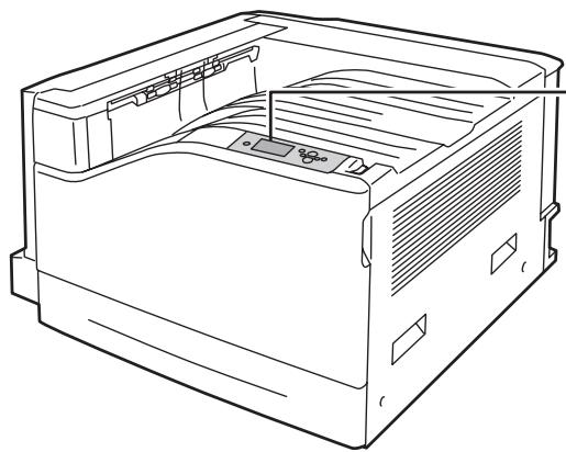 XEROX PHASER 7500 - Panneau de commande - 1
