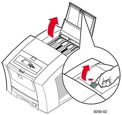 XEROX PHASER 8200 - Chargement de l'encre - 1