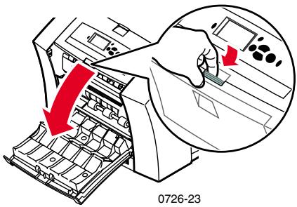 XEROX PHASER 8200 - Nettoyage des rouleaux d'entrainment du papier - 1