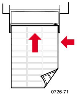 XEROX PHASER 8200 - Méthode d'impression sur des étiquettes ou des cartes de visite - 2