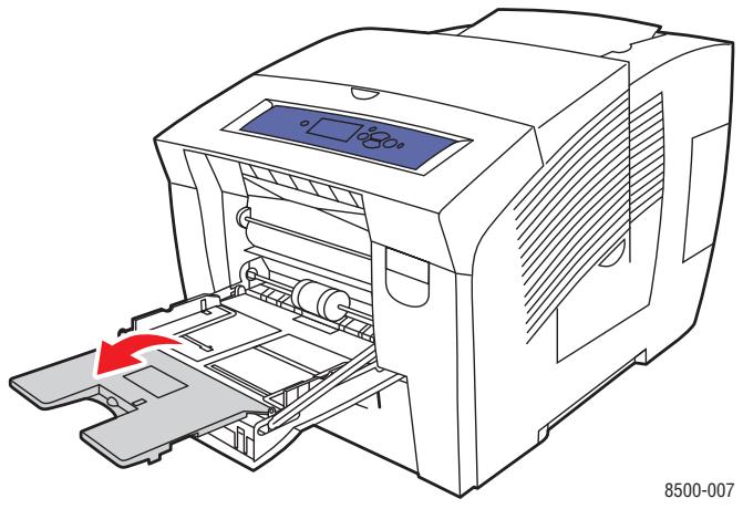 XEROX PHASER 8500 - Impression de transparents à partir du bac 1 - 2