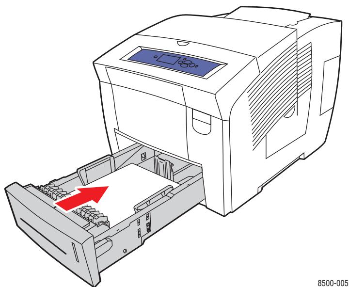 XEROX PHASER 8500 - Impression sur du papier glacé à partir du bac 2, 3 ou 4 - 5