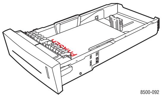 XEROX PHASER 8500 - Chargement de papier dans les bacs 2, 3 ou 4 - 3