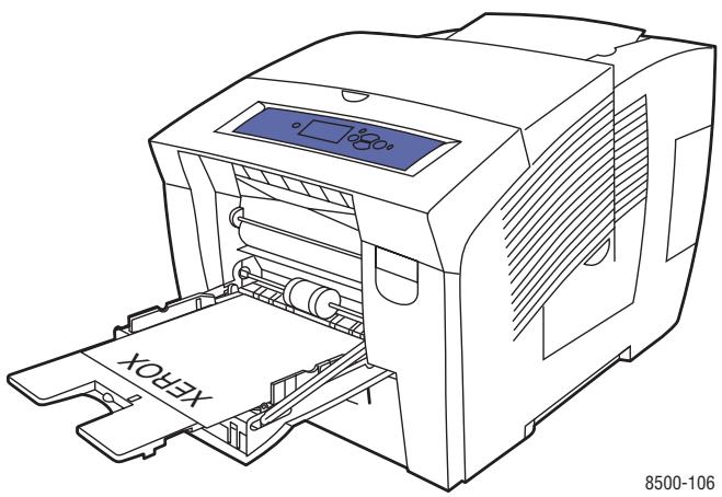 XEROX PHASER 8500 - Impression de papier de format personnelisé à partir du bac 1 - 4