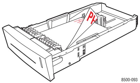 XEROX PHASER 8500 - Chargement de papier dans les bacs 2, 3 ou 4 - 4