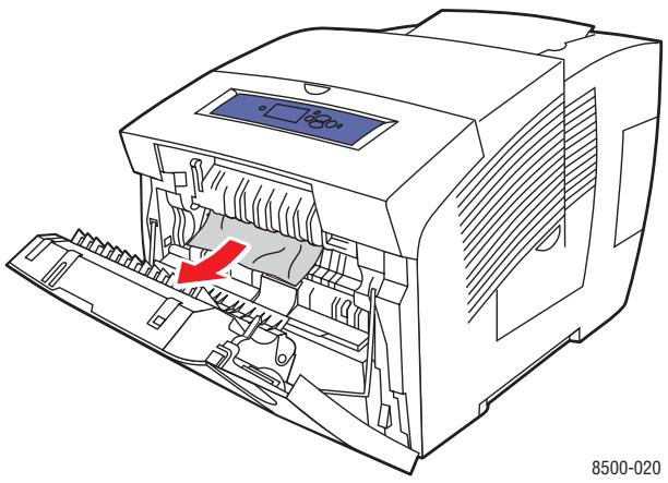 XEROX PHASER 8500 - Bourrage au niveau des bacs - 8