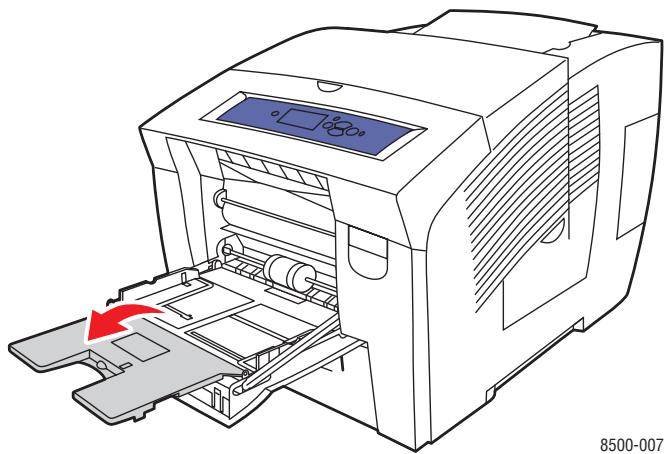 XEROX PHASER 8500 - Chargement de papier dans le bac 1 - 3