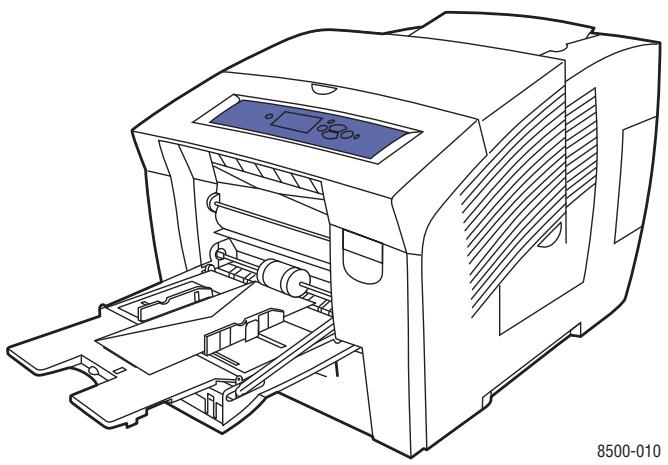 XEROX PHASER 8500 - Chargement de papier dans le bac 1 - 8