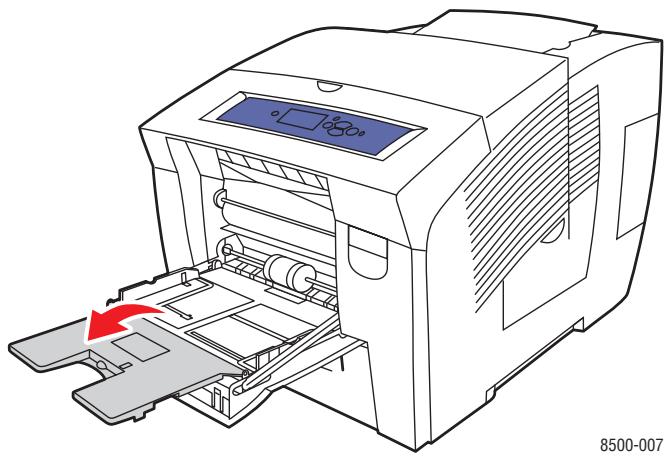 XEROX PHASER 8500 - Impression sur du papier glacé à partir du bac 1 - 2