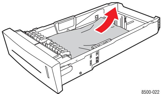 XEROX PHASER 8500 - Bourrage au niveau des bacs - 2