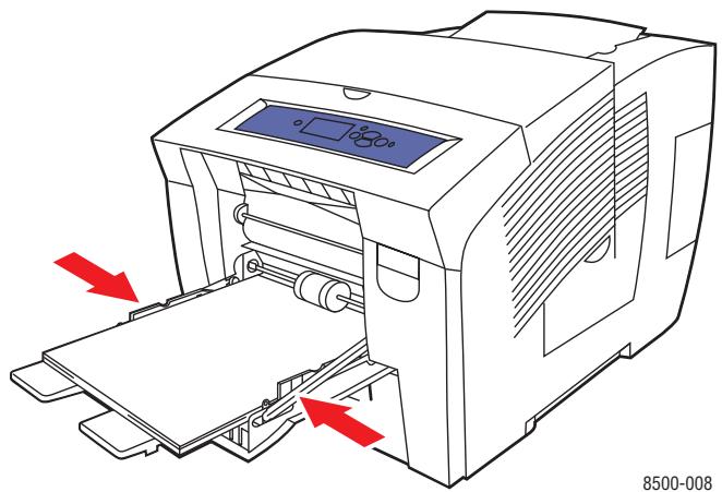 XEROX PHASER 8500 - Formats et grammages de papier pris en charge pour le bac 1 - 1