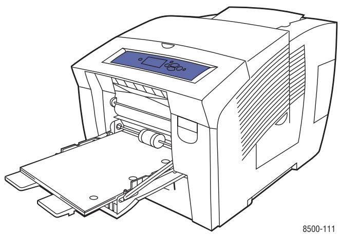 XEROX PHASER 8500 - Chargement de papier dans le bac 1 - 10