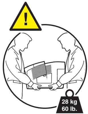 XEROX PHASER 8500 - Déplacement de l'imprimante - 3