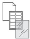 XEROX PHASER 8500 - Formats et grammages de papier pris en charge pour le bac 1 - 2