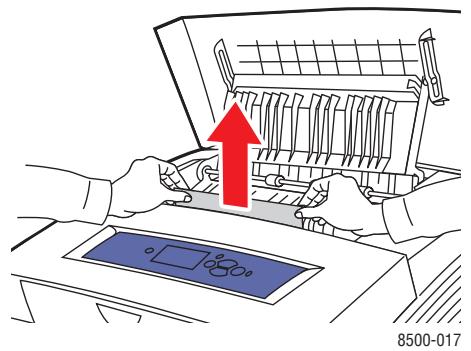 XEROX PHASER 8500 - Bourrage au niveau de la sortie - 2