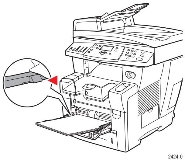 XEROX WORKCENTRE C2424 - Impression de transparents à partir du bac 1 - 1