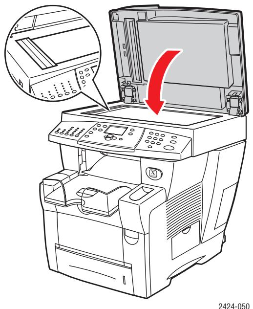 XEROX WORKCENTRE C2424 - Nettoyage de la glace d'exposition et du chargeur de documents - 1