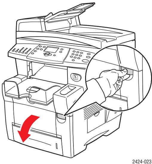 XEROX WORKCENTRE C2424 - Bourrage au niveau du capot avant - 1