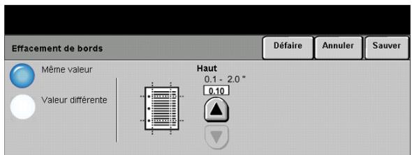 XEROX WORKCENTRE PRO 40 COLOR MULTIFUNCTION SYSTEM - Effacement de bords - 1