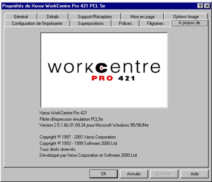 XEROX WORKCENTRE PRO 421DEI DIGITAL COPIER - Cliquez sur l'onglet Configuration. - 9