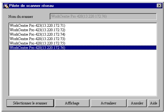 XEROX WORKCENTRE PRO 423 DIGITAL COPIER - Demarrer le logiciel. - 4