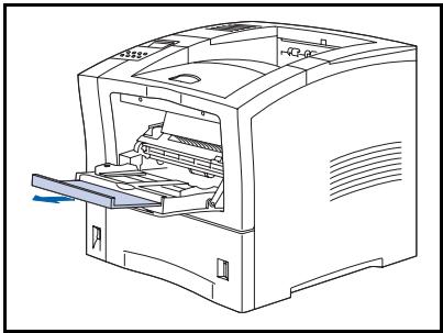 XEROX DOCUPRINT N2125B - Magasin d'alimentation manuelle multifeuilles - 2
