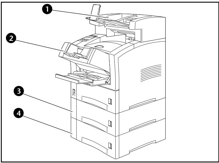 XEROX DOCUPRINT N2125B - Vue avant - 1