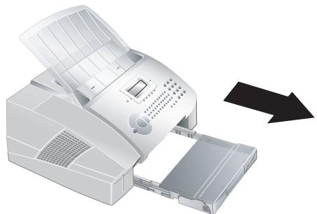 XEROX FAXCENTRE F110 - Carga de papel A4 - 1