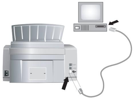 XEROX FAXCENTRE F110 - Branchement PC - 4