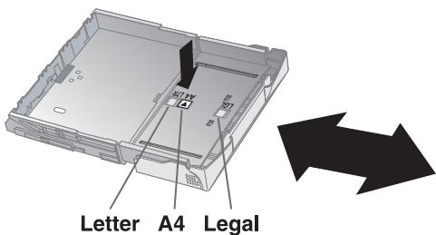 XEROX FAXCENTRE F110 - Carga de papel Letter o Legal - 2