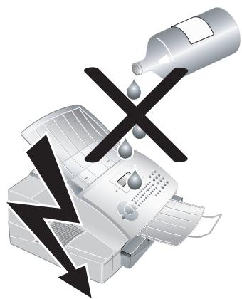 XEROX FAXCENTRE F110 - Consignes de sécurité - 3