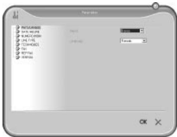 XEROX FAXCENTRE F110 - Paramètres - 1